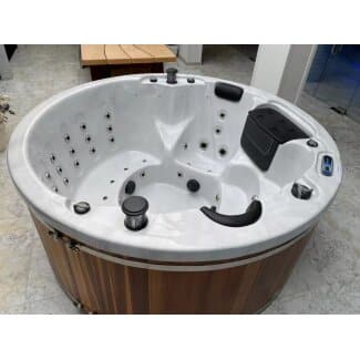 jacuzzi python in showroom
