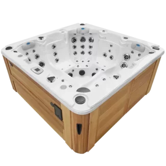 jacuzzi mystic vanaf de zijkant