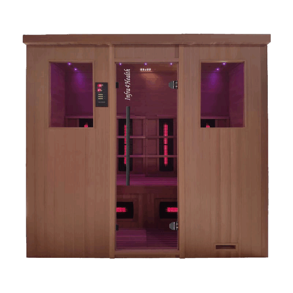 Traditionele Chaleur met LED verlichting en hemellicht met dubbele ramen en glazendeur.