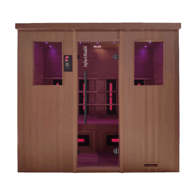 Traditionele Chaleur met LED verlichting en hemellicht met dubbele ramen en glazendeur.