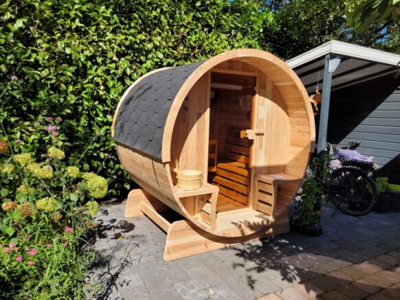 Barrelsauna TR210 - Halfglas - Afbeelding 4
