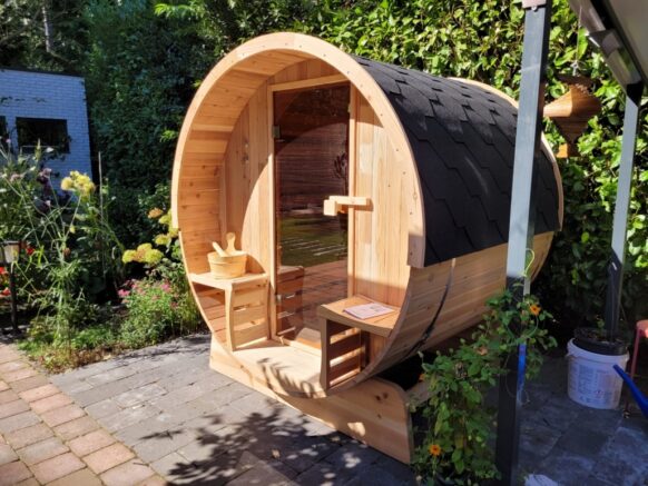 Barrelsauna TR210 - Halfglas - Afbeelding 5