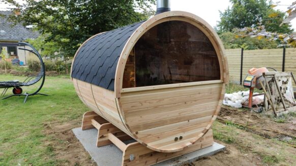 Barrelsauna TR210 - Halfglas - Afbeelding 6