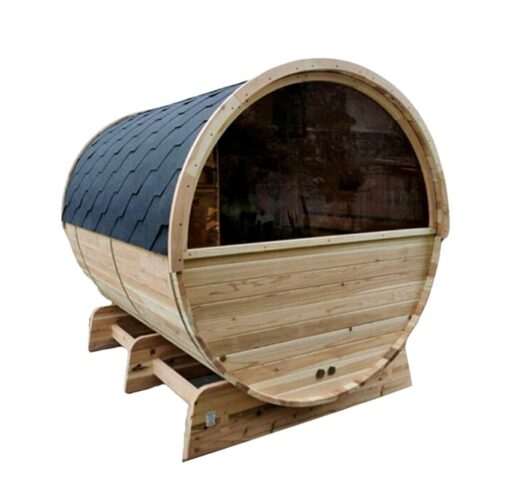 Barrelsauna TR210 Half glas