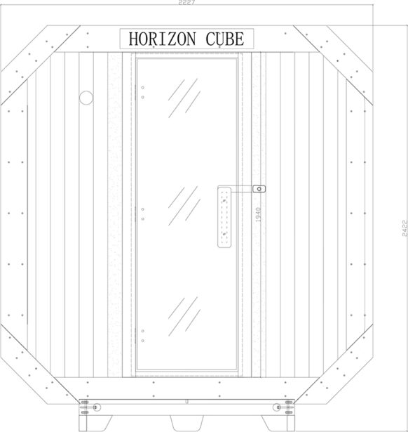 Horizon Outdoor Sauna - Afbeelding 5