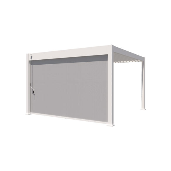 Windscherm - 4 meter - wit - Afbeelding 3