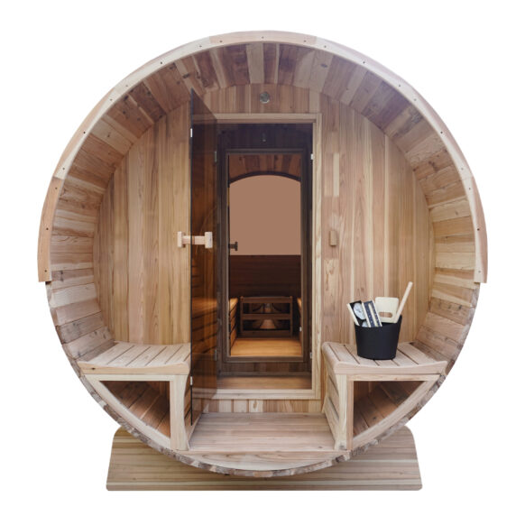 Barrelsauna TR210 - Halfglas - Afbeelding 2
