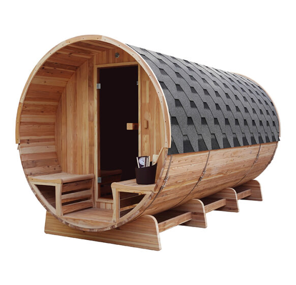 Barrelsauna TR400 - Half glas - Afbeelding 4