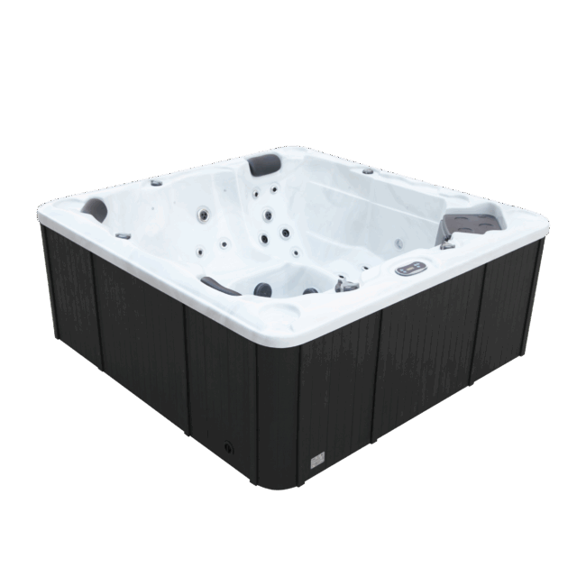 Zijaanzicht Aquatique spa