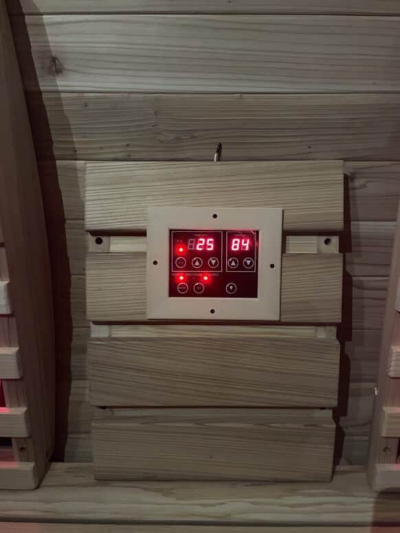 Infrarood Backrest Heater Set voor Barrelsauna - Afbeelding 7