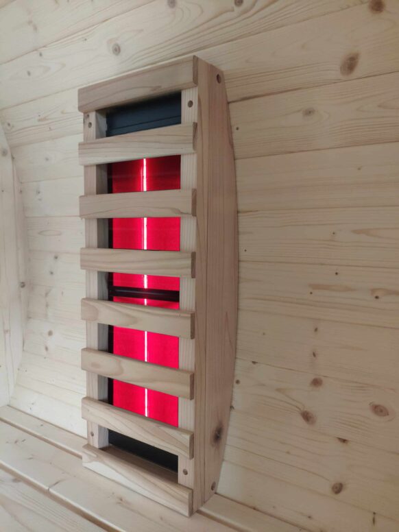 Infrarood Backrest Heater Set voor Barrelsauna - Afbeelding 2
