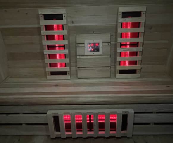 Infrarood Backrest Heater Set voor Barrelsauna - Afbeelding 4
