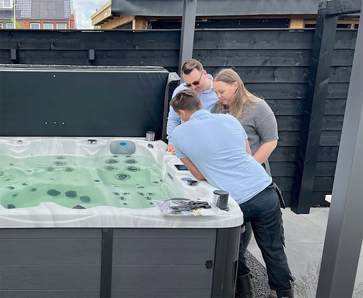 Service aan uw jacuzzi Sunspa